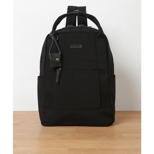 日本Toleur Tola真皮尼龍後背包通勤包書包登山包媽媽包單入公司貨(Toleur02-BK 黑)