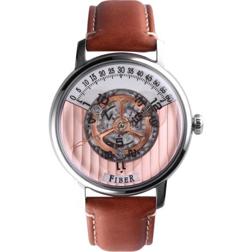 FIBER｜星輪｜FB8019-02 限量機械錶-咖 