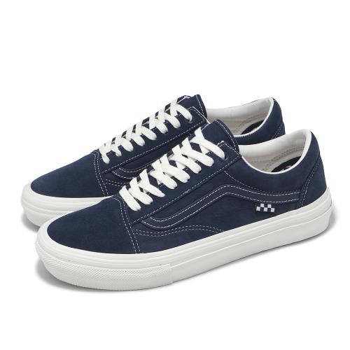 Vans 滑板鞋 Skate Old Skool 男鞋 藍 白 緩衝 耐磨 板鞋 休閒鞋 VN0A2Z32AET