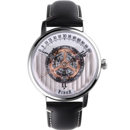 FIBER｜星輪｜FB8019-01 限量機械錶-黑 