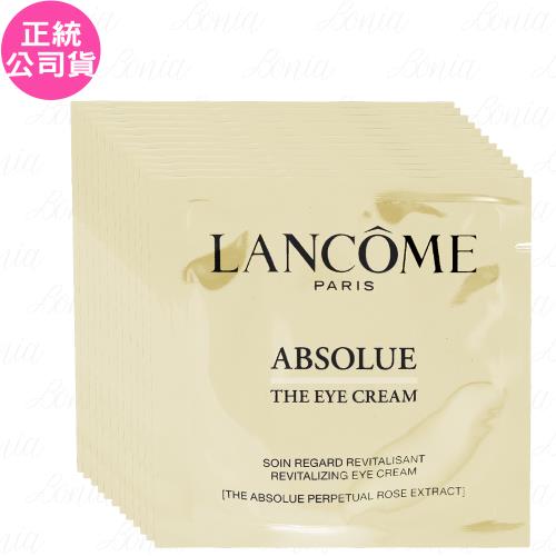 LANCOME 蘭蔻 絕對完美永生玫瑰肽金逆時眼霜(1ml)*12(公司貨)