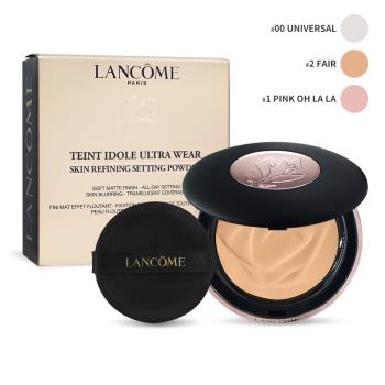 LANCOME 蘭蔻 零粉感超持久柔焦蜜粉餅(10g)-多色任選