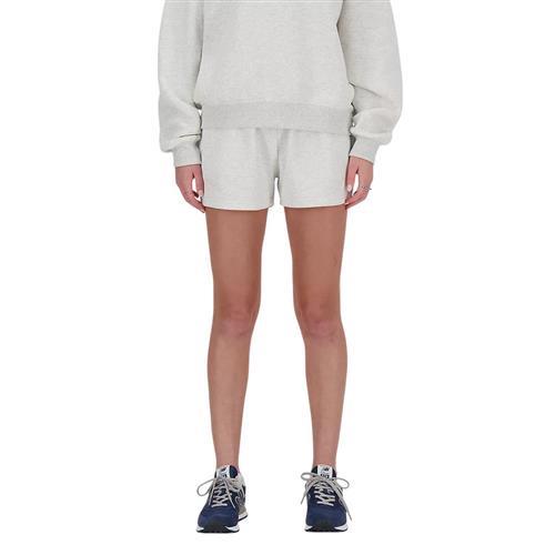 New Balance 短褲 女裝 3吋 毛圈布 灰 WS41500AHH