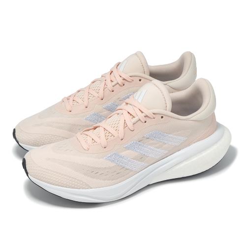 adidas 慢跑鞋 Supernova 3 W 女鞋 粉紅 白 緩衝 輕量 路跑 愛迪達 IE4342