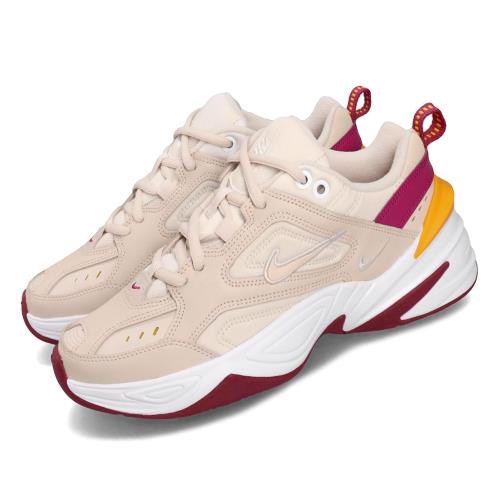 Nike 休閒鞋 Wmns M2K Tekno 女鞋 奶茶色 沙色 桃紅 復古 老爹鞋 AO3108-016