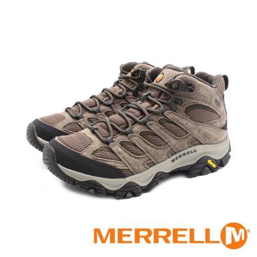 MERRELL(男)MOAB 3 MID GORE-TEX防水登山中筒鞋 男鞋-卡其(另有深灰)
