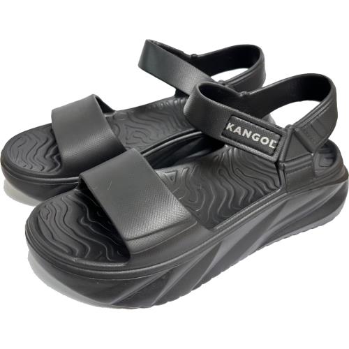 英國KANGOL專案限量機能防水增高涼鞋