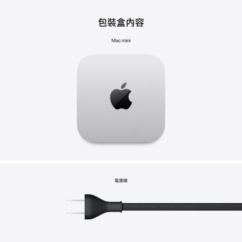 Apple Mac mini M4 10核心CPU 10核心GPU 16G/256G SSD|Mac mini M4