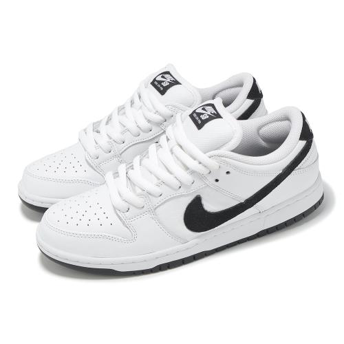 Nike 滑板鞋 SB Dunk Low Pro 男鞋 白 黑 拼接 休閒鞋 HF3704-100