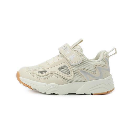 MIFFY 側塑片魔鬼氈運動鞋 米 中童鞋 鞋全家福