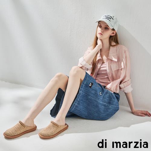 di marzia 精品輕編透氣亞麻涼拖鞋-獨