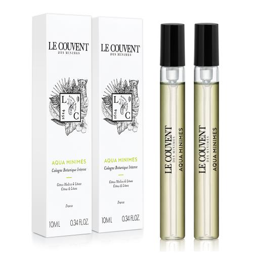 LE COUVENT 洛蔻芳 米尼姆之水淡香水小香(10ml)X2入-(檸檬&山蒼樹)