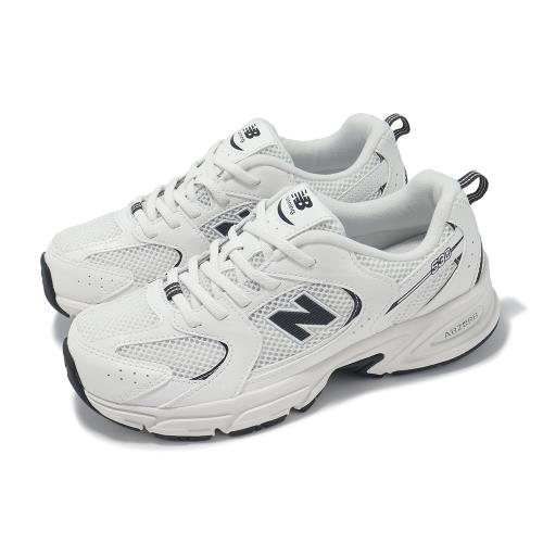 New Balance NB 休閒鞋 530 寬楦 大童 女鞋 白 黑 復古 紐巴倫 NB 運動鞋 GZ530CF-W
