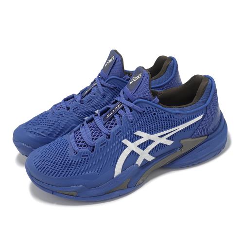 Asics 網球鞋 Court FF 3 男鞋 美網配色 藍 抗扭 緩震 亞瑟士 1041A370403