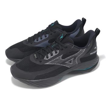 見素抱樸 博客來-Mizuno 健走鞋LD40 VII GTX 男鞋黑防水吸震回彈止滑休閒