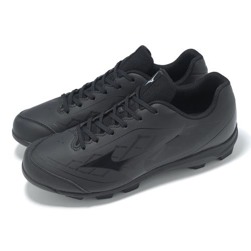 Mizuno 棒球鞋 Cushionrevo DIA 寬楦 男鞋 黑 棒壘球 支撐 草地 硬地 美津濃 11GP2525-00
