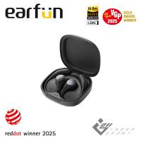 EarFun Open Jump 防水開放式耳機，支援藍芽連線，內建麥克風，適用於運動與日常使用。輕巧設計僅174g，相容Android與iOS系統，提供黑色與白色兩種選擇，，一年保固。