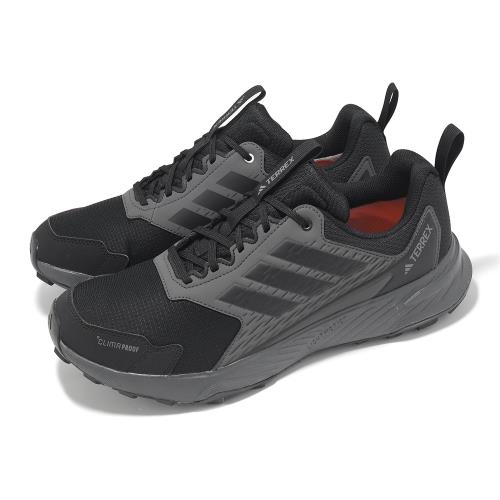 adidas 越野跑鞋 Terrex Tracefinder 2 Clima 男鞋 黑 防水鞋面 戶外 愛迪達 JI0274