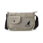 KANGOL 多口袋側背包 卡其 6155170232 鞋全家福