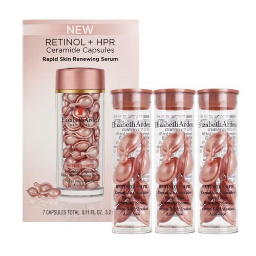 ELIZABETH ARDEN雅頓 玫瑰金抗痕膠囊(7顆)X3