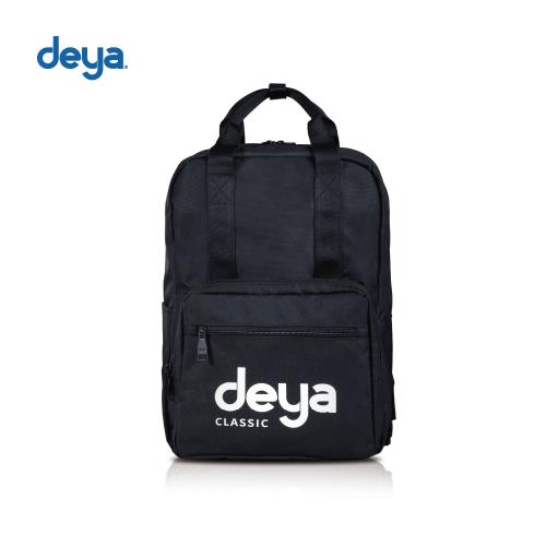 deya Classic 環保抗菌後背包-黑