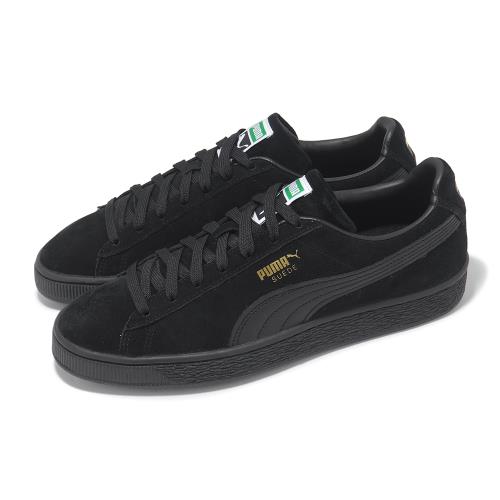 Puma 休閒鞋 Suede Classic 男鞋 女鞋 黑 金 麂皮 復古 39978107