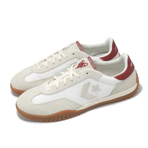 Converse 休閒鞋 Run Star Trainer 男鞋 女鞋 米白 紅 七夕 復古 膠底 A16579C