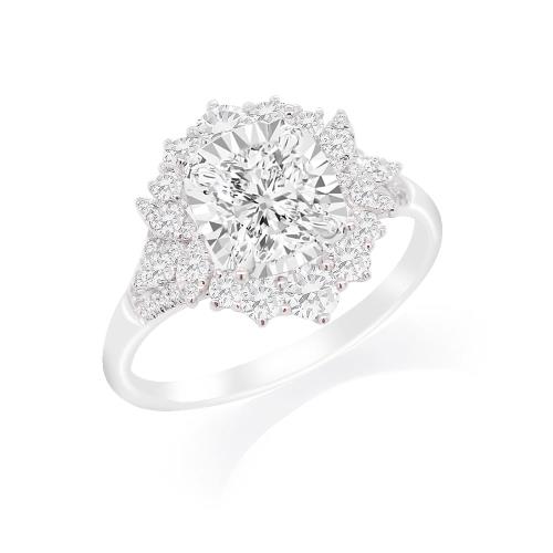 尚品MYEZ絢麗GIA一克拉美鑽戒