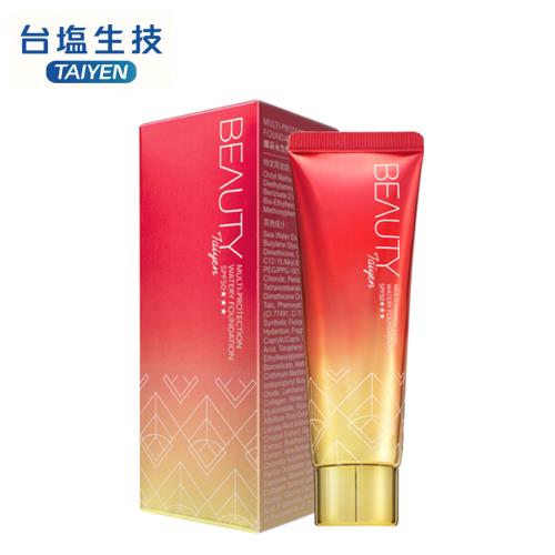 【台鹽生技】Beauty 鑽采永生修護防曬水凝乳/修護乳 SPF50***1入