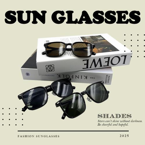 【GUGA】偏光太陽眼鏡 復古方型設計 舒適鼻墊抗UV 展現成熟穩重的氣質 TR2007