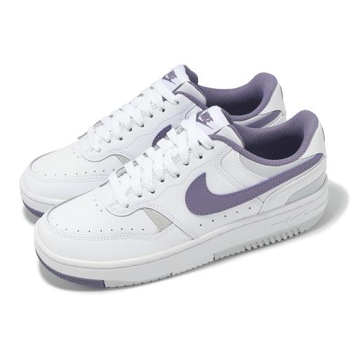 Nike 休閒鞋 Wmns Gamma Force 女鞋 白 紫 微厚底 復古 HF4987-100