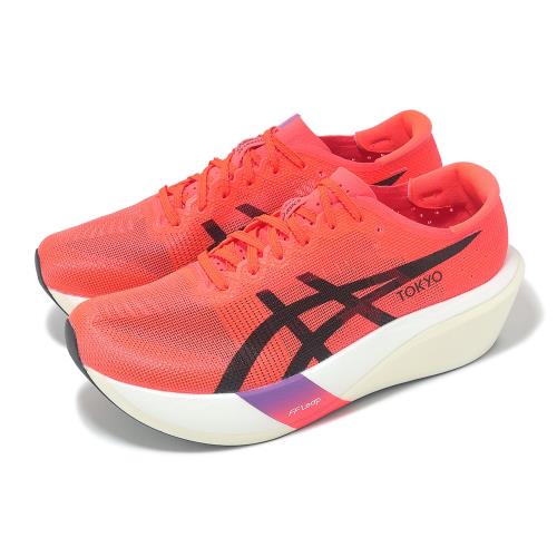 Asics 競速跑鞋 Metaspeed Edge Tokyo 男鞋 紅 黑 輕量 碳板 亞瑟士 1013A163600