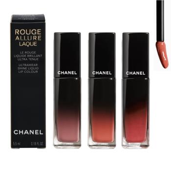 CHANEL香奈兒超炫耀釉光唇萃5.5ml任選1入-63極致/83秘密/84模糊(國際航空版)-效期2026/09(含)以後