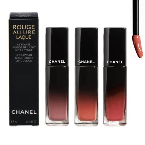 CHANEL香奈兒超炫耀釉光唇萃5.5ml任選1入-63極致/83秘密/84模糊(國際航空版)-效期2026/09(含)以後