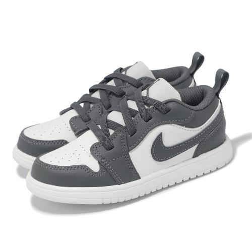 Nike 童鞋 Jordan 1 Low ALT TD 小童 學步鞋 深灰 喬丹 休閒鞋 DR9747-044