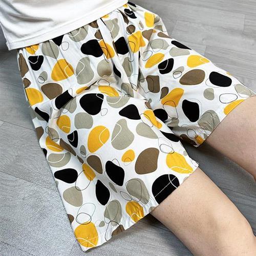 【韓國K.W.】韓國專櫃級朦情蜜意輕棉稠五分褲居家睡褲(女睡衣/家居服/短褲/運動)