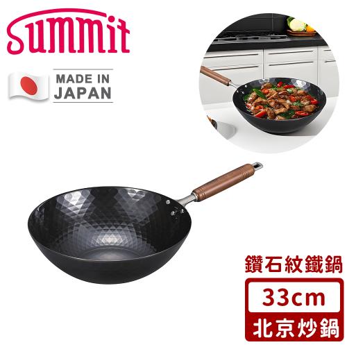 鉄 プレス式 片手中華鍋 北京鍋 33センチ 未使用 新品 河原崎貴 中華