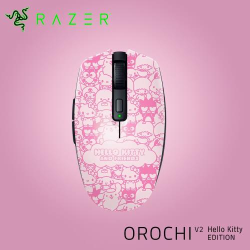 【Razer 雷蛇】Orochi V2 八岐大蛇靈刃 V2 Hello Kitty 無線滑鼠