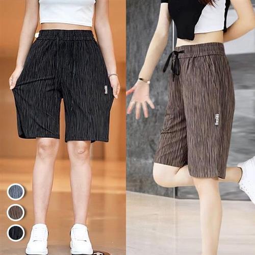 【韓國K.W.】韓國空運街頭運動冰涼親膚爽透氣褲(短褲/五分褲/寛褲/涼感褲)