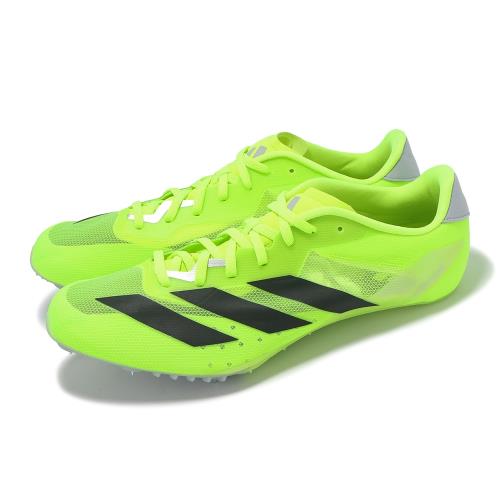 adidas 田徑釘鞋 Sprintstar 男鞋 綠 黑 輕量 田徑 運動鞋 愛迪達 IF9404