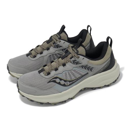 Saucony 越野跑鞋 Excursion TR17 男鞋 灰 黑 緩衝 戶外 運動鞋 S20958102