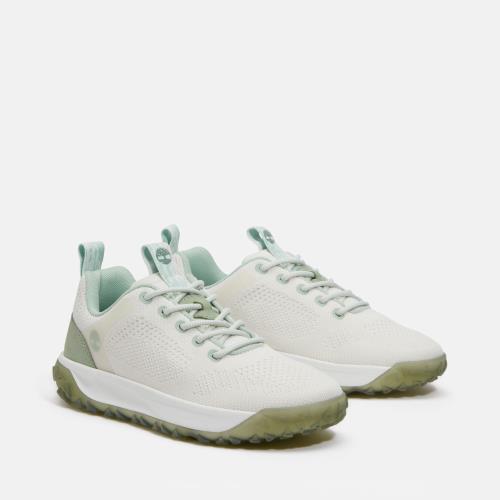★零碼出清★Timberland 女款白色GreenStride? Motion 6低筒健行鞋│A41P8EAC - 紅配綠