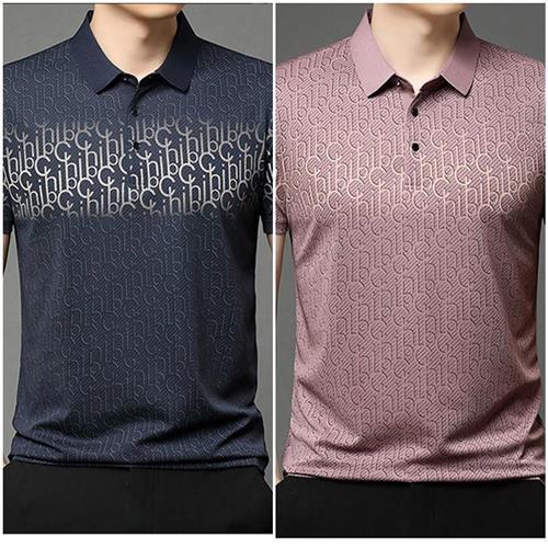 【巴黎精品】現貨+預購 夏季短袖上衣男襯衫高爾夫球衫短袖T恤印花時尚商務休閒-薄款男POLO衫8色a1jw37