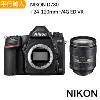 【Nikon 尼康】 D780 body+24-120mm f/4G ED VR變焦*(中文平輸)