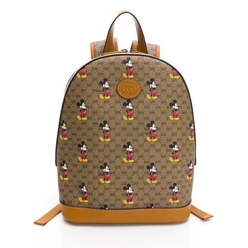 Gucci 老花後背包(迪士尼米奇聯名)