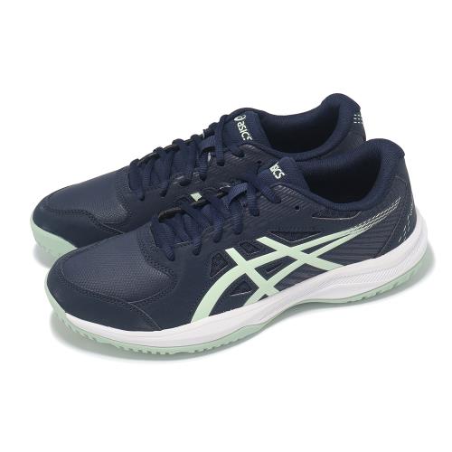 Asics 網球鞋 Court Slide 4 男鞋 藍 綠 緩衝 入門款 運動鞋 亞瑟士 1041A483400