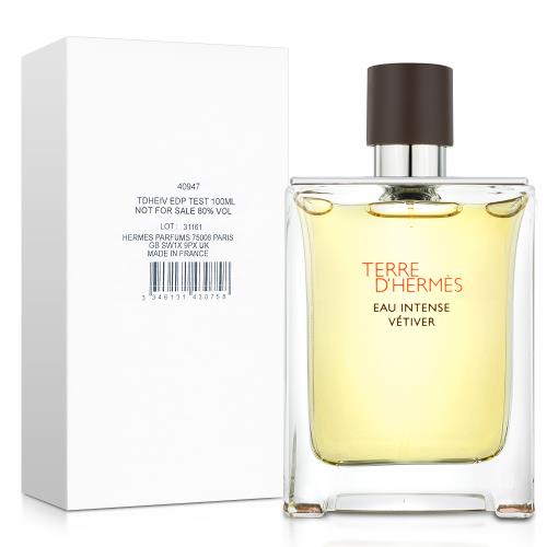 HERMES 愛馬仕 大地馥郁香根草男性淡香精-Tester(100ml)