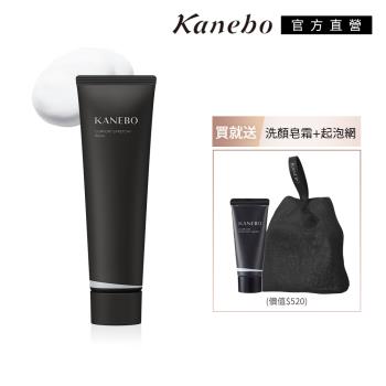 Kanebo佳麗寶保濕緻潤洗顏潤肌組，專為大人設計，適用於臉部與眼部，含皂霜130g+皂霜20g+起泡網，日本原裝進口，適合各種膚質，儲存期限3年，有效期限請詳見包裝。
