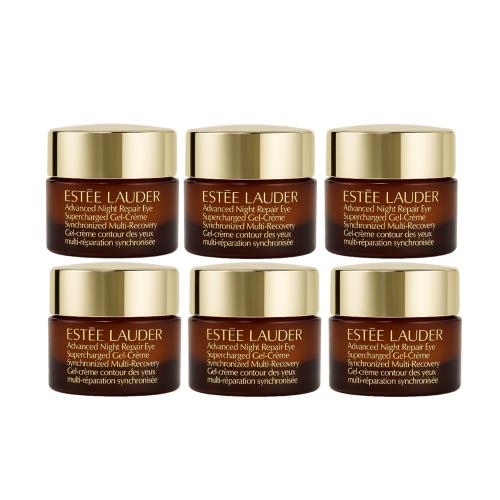 ESTEE LAUDER 雅詩蘭黛 特潤全能修護亮眼霜5ml 體驗瓶 6入 國際航空版