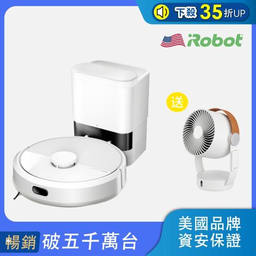 超值特惠組合★美國iRobot Roomba 105 Combo 自動集塵掃拖機器人 送 Stadler Form Leo 3D循環扇